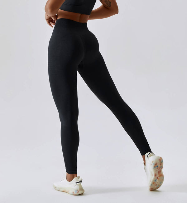 Women Ruched Butt Leggings High Waisted Yoga Pants Seamless Fitness Leggings  -  Canada